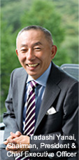 Tadashi Yanai, Chairman, President & Chief Executive Officer