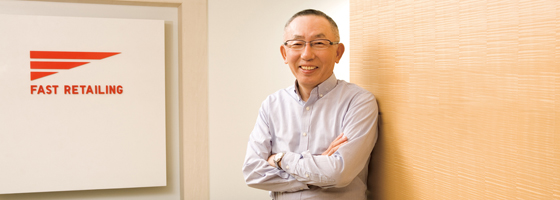 代表取締役会長兼社長　柳井　正