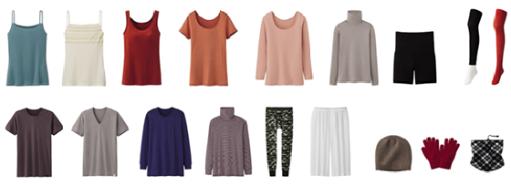 UNIQLO Unveils 2013 HEATTECH Collection Expanded Lineup Designed for ...