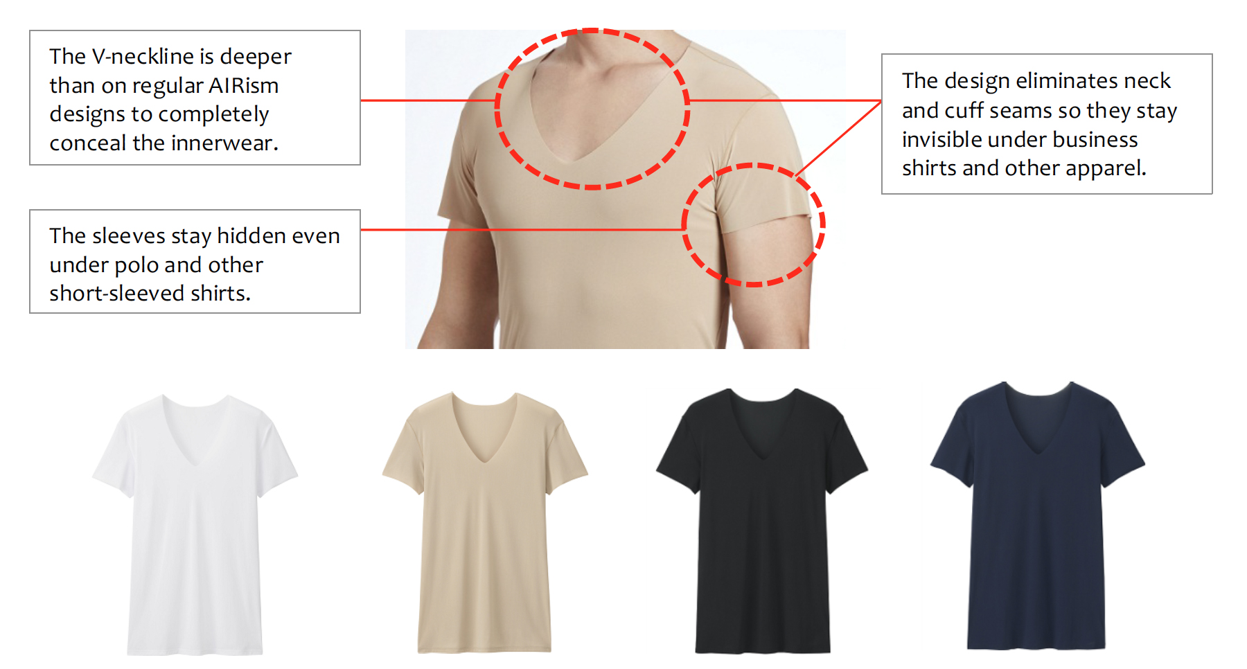 Different Types of AIRism T-shirts