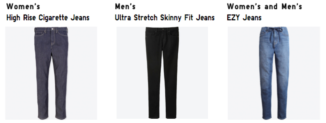 uniqlo men's ultra stretch skinny fit jeans