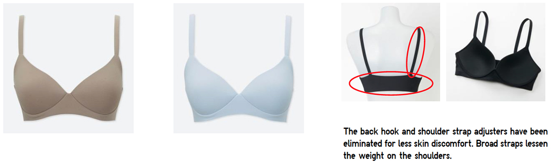 UNIQLO Wireless Bras Support Women with Comfort and Beauty in Any