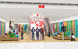 The first UNIQLO store in Indonesia, the UNIQLO LOTTE Shopping Avenue Store