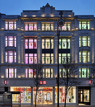 Uniqlo Stockholm by Brooker Flynn Architects