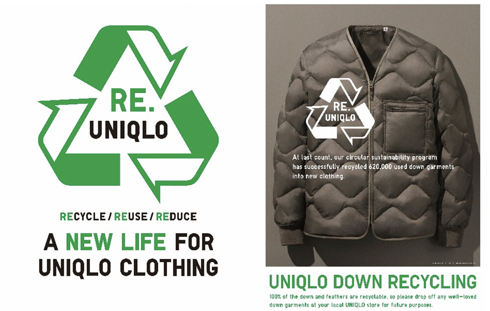 RE.UNIQLO Initiative Aimed at Encouraging Customers to Participate