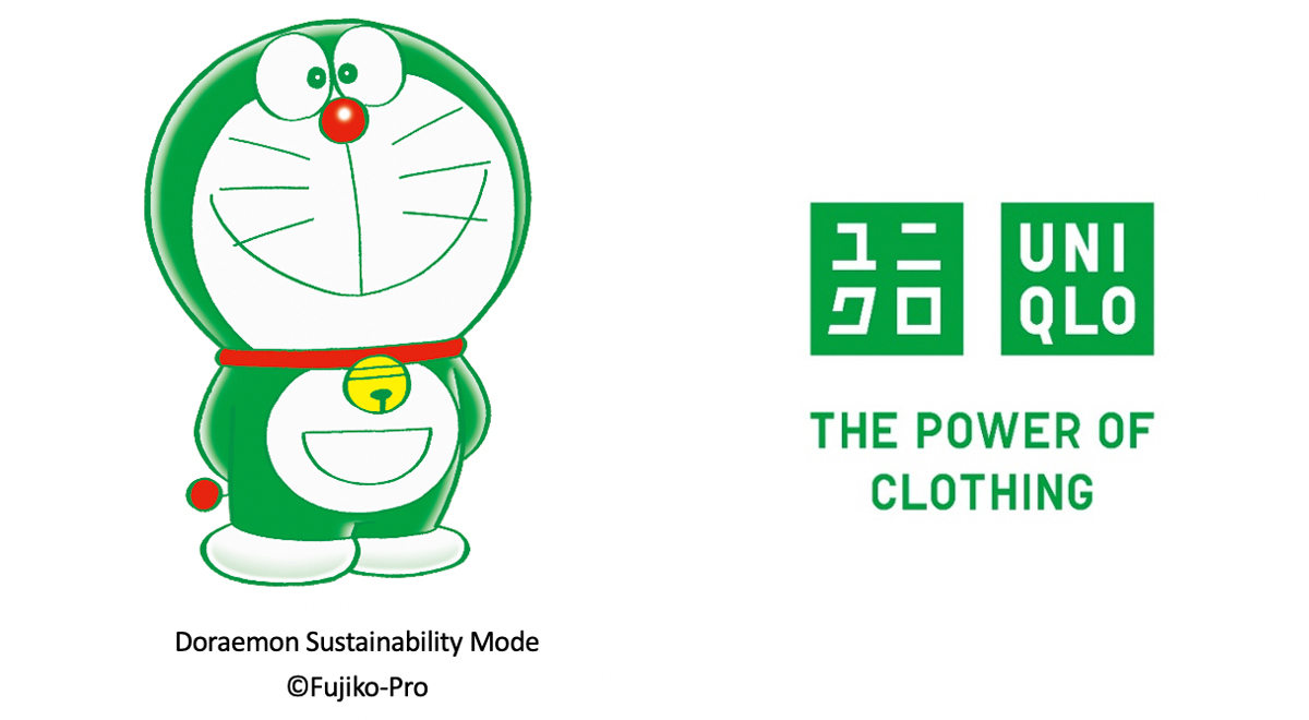 Uniqlo Appoints Green Doraemon As Global Sustainability Ambassador Famed Cat Type Robot Character To Engage In Sustainability Initiatives With Lifewear Special Ambassador Haruka Ayase And Uniqlo Global Brand Ambassadors Fast Retailing