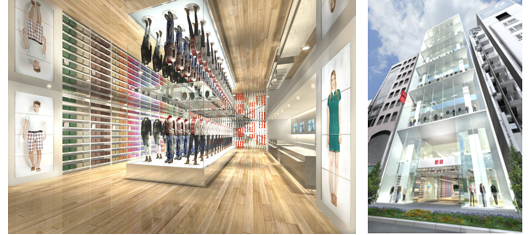 UNIQLO to Launch Brand's Largest Global Flagship Store New Location to Open  in Ginza, Tokyo on March 16, 2012