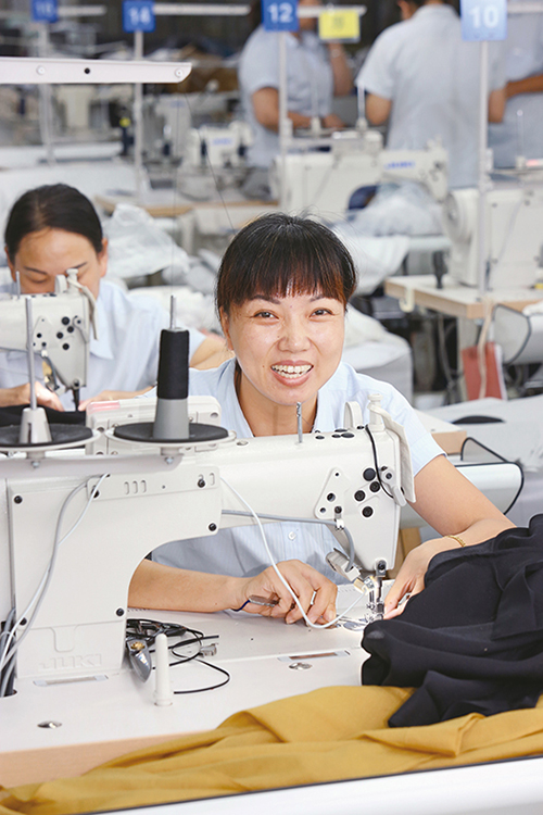 UNIQLO production partner sewing factory in Bangladesh