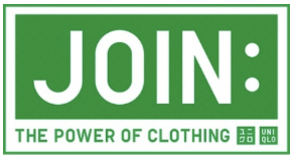 UNIQLO Launches JOIN: THE POWER OF CLOTHING, a Campaign Supporting